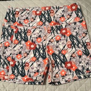 5” beautiful floral Senita shorts